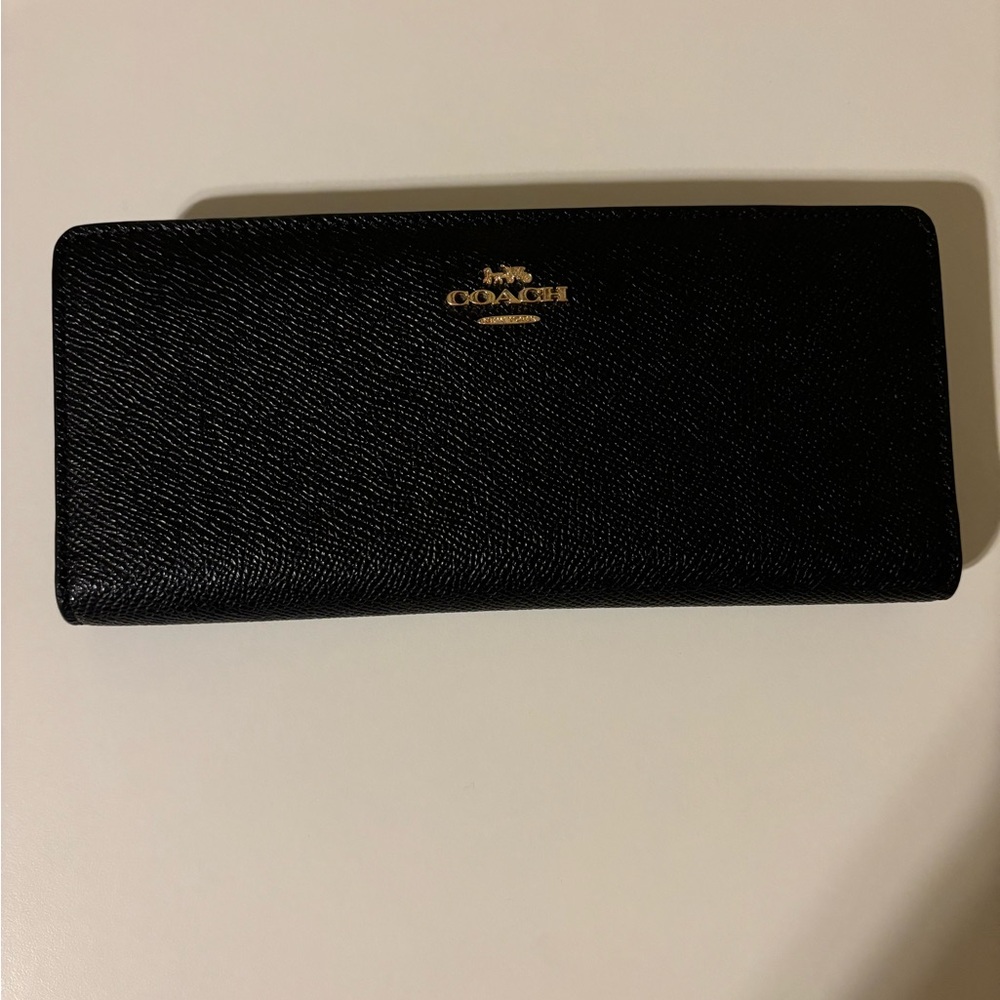 Black Coach Wallet